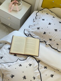 روتختی پاپیونی رنگ سفید مشکی